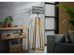 Clearance Kawola lámpara - Madera - DALIAN Negro