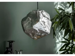 Kawola Lámpara Suspendida-Lámpara - plata Cristal - EDESSA Plateado