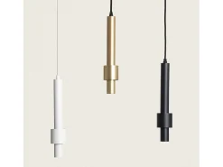 Ledkia Lámpara Suspendida-Lámpara Colgante Aluminio Dakari Negro Multicolor