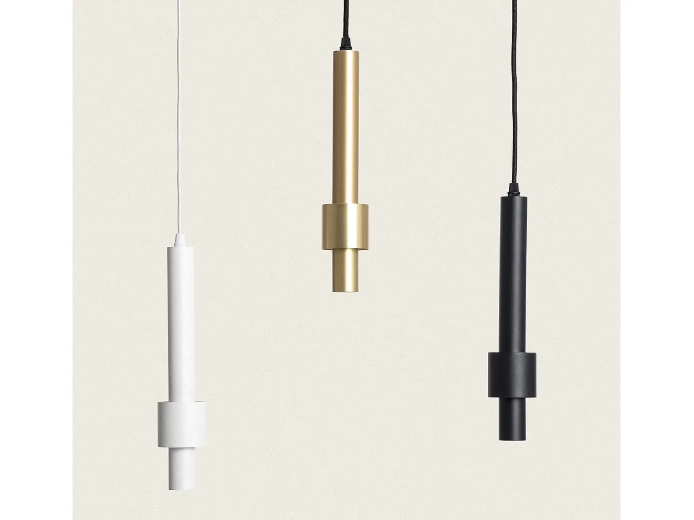 Ledkia Lámpara Suspendida-Lámpara Colgante Aluminio Dakari Negro Multicolor