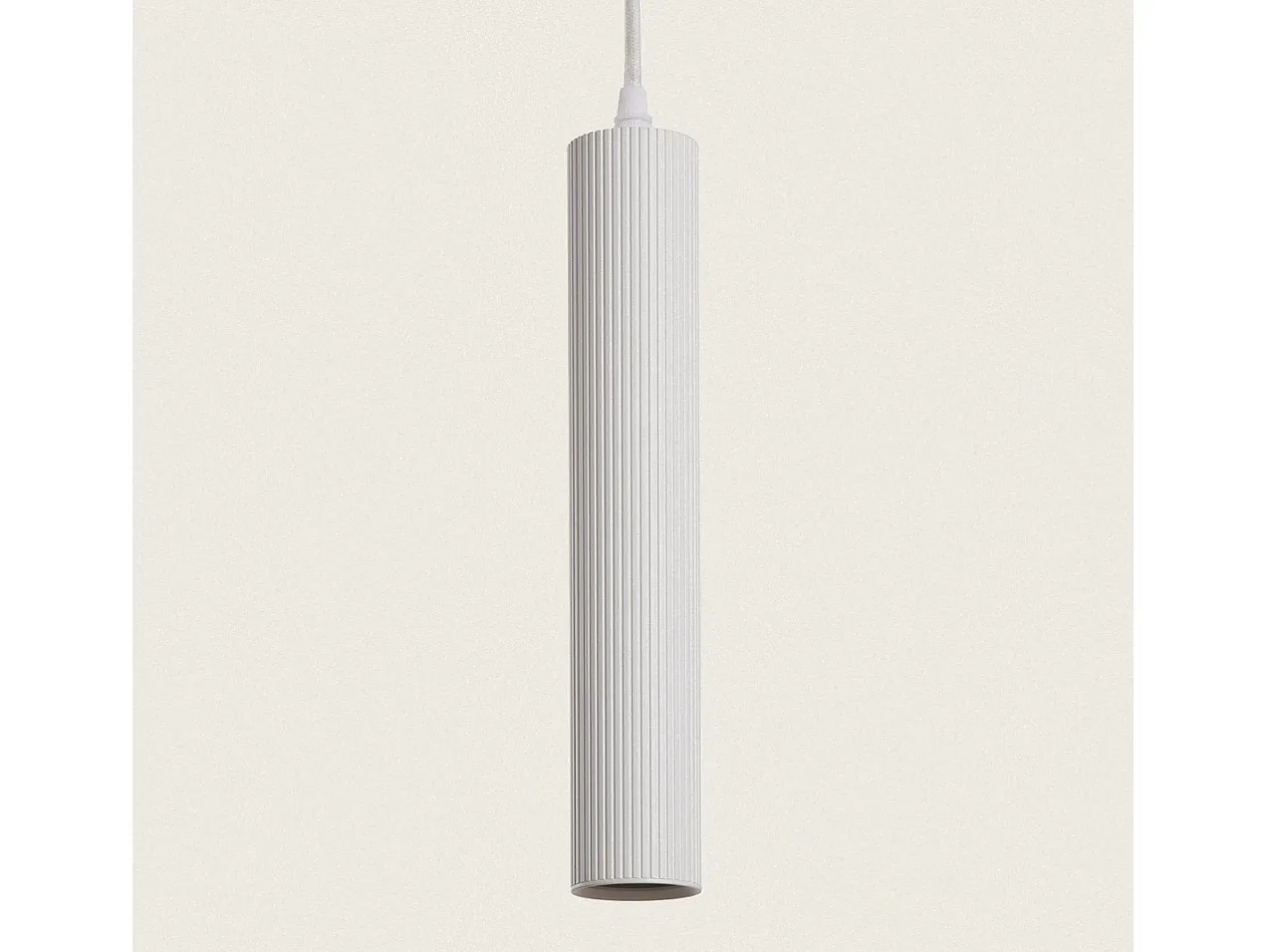 Ledkia Lámpara Suspendida-Lámpara Colgante Aluminio Aritz 4 Focos Blanco