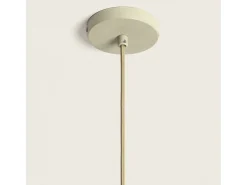 Ledkia Lámpara Suspendida-Lámpara Colgante Bambú Namibia Natural Multicolor
