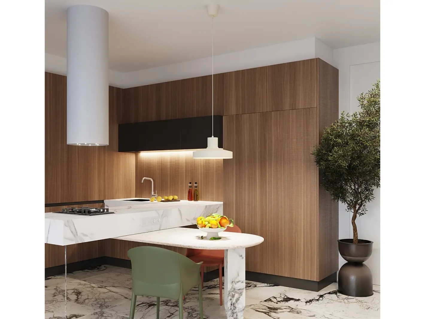 Sollux Lighting Lámpara Colgante Bilo Moderno De Acero - 1 Fuentes Luminosas - L.35 X A.120 Cm - Beige Clearance