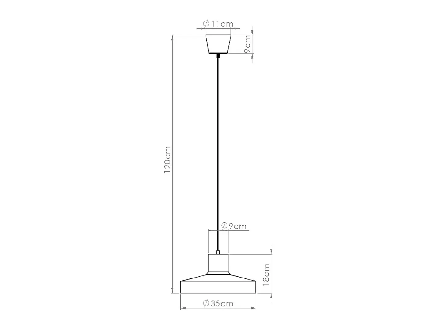 Sollux Lighting Lámpara Colgante Bilo Moderno De Acero - 1 Fuentes Luminosas - L.35 X A.120 Cm - Beige Clearance