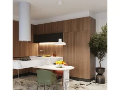 Sollux Lighting Lámpara Colgante Bilo Moderno De Acero - 1 Fuentes Luminosas - L.35 X A.120 Cm - Blanco Sale