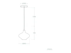 Ledkia Lámpara Colgante Cristal Blas Ámbar Multicolor Online