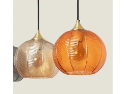 Ledkia Lámpara Colgante Cristal Big Klimt Multicolor Best