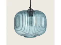 Ledkia Lámpara Colgante Cristal Modra Azul Multicolor