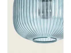 Ledkia Lámpara Colgante Cristal Modra Azul Multicolor