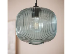 Ledkia Lámpara Colgante Cristal Modra Azul Multicolor