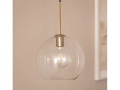 Ledkia Lámpara Suspendida-Lámpara Colgante Cristal Ona Transparente Multicolor