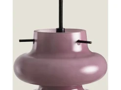 Ledkia Lámpara Colgante Cristal Telder Lila Violeta Best