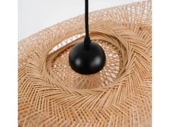 Online Rendez-Vous Déco Lámpara colgante de bambú natural D88 cm - Anya Beige