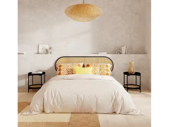 Online Rendez-Vous Déco Lámpara colgante de bambú natural D88 cm - Anya Beige