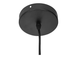 Atmosphera Lámpara colgante de metal estilo industrial 19 x 17 x 100 cm Negro