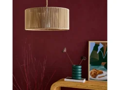 Sweeek Lámpara colgante de techo con cáñamo , 40cm natural Color natural claro Clearance