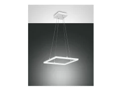 New Lámpara colgante de techo LED BARD 39W 3394-40-102 Fabas Luce Blanco