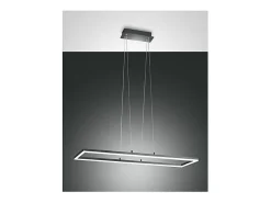 Lámpara colgante de techo LED BARD 52W Antracita 3394-43-282 Fabas Luce Gris antracita Clearance