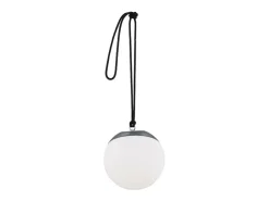 ebuy24 Lámpara Suspendida-Lámpara colgante Doris LED para exterior color . Negro