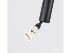 Sollux Lighting Lámpara colgante Feltro moderno de fieltro/acero - 1 fuentes luminosas - L.30 x A.126 cm - /negro Beige Best