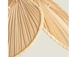 New Ledkia Lámpara Colgante Fibras Naturales Majilily Natural Multicolor