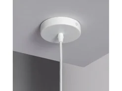 New Ledkia Lámpara Colgante Fibras Naturales Majilily Natural Multicolor