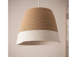 Sale Ledkia Lámpara Colgante Fibras Naturales Begonia-S Marrón Marru00f3n