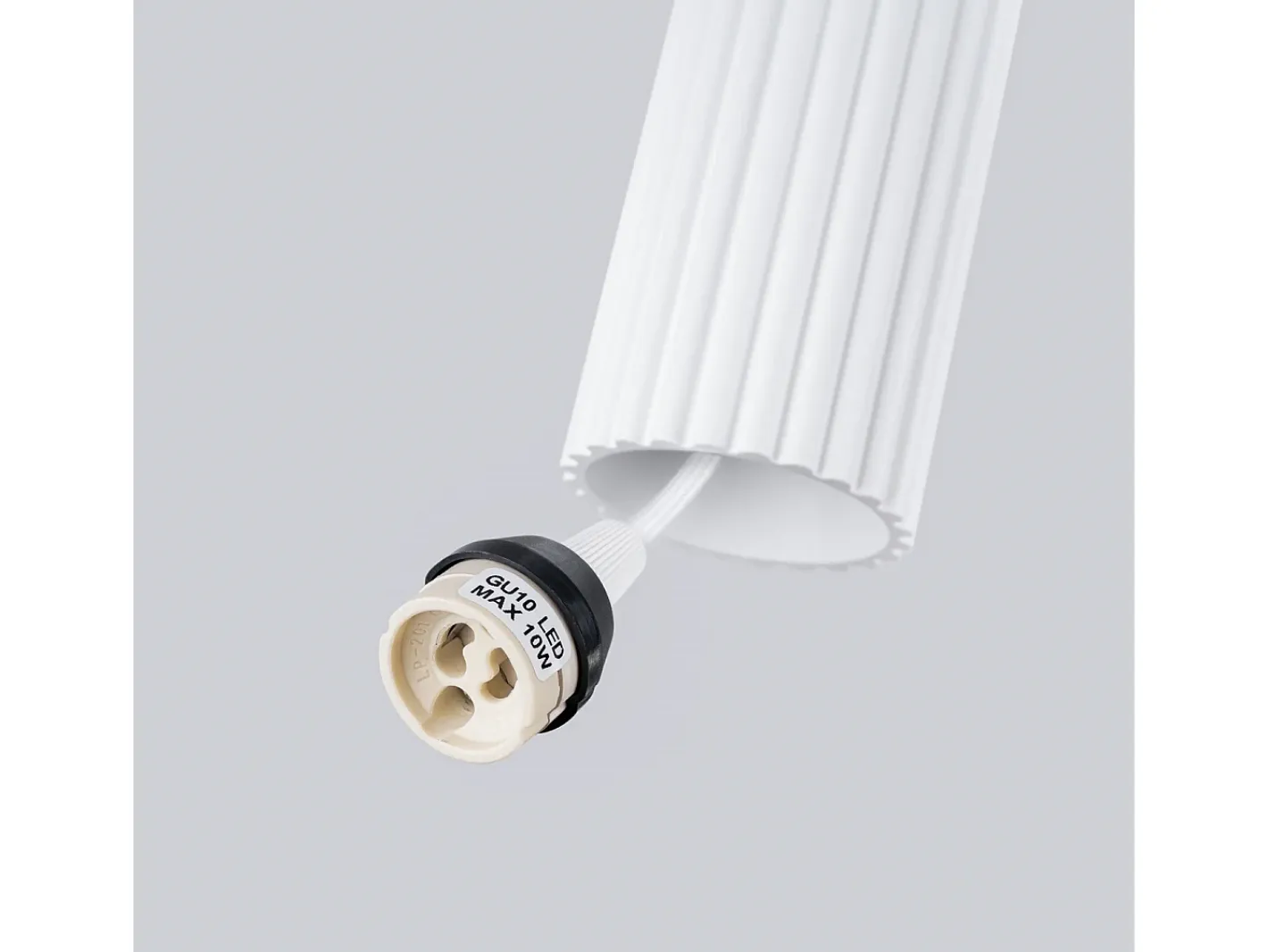Online Sollux Lighting Lámpara colgante Gloow minimalista de aluminio - 3 fuentes luminosas 3000K - L.19,5 x A.108 cm - Blanco