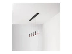 Best Lámpara colgante horizontal CONE, color dorado, rosa y , 5 x 7 W, 3000 K, Perenz Negro