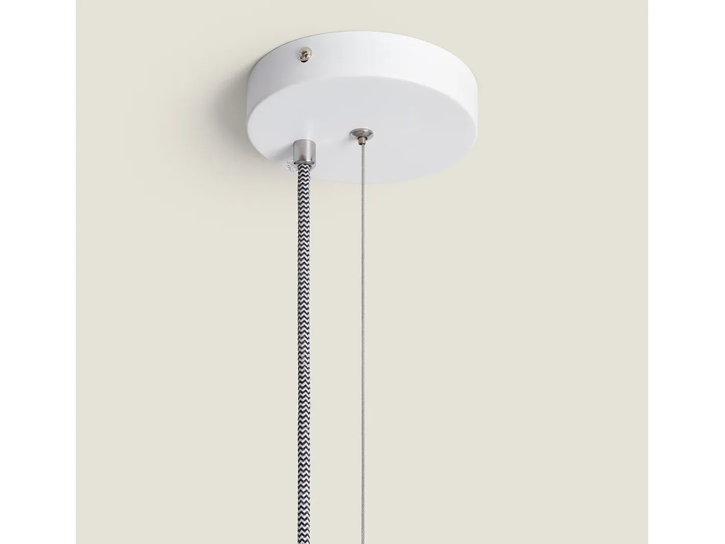 Ledkia Lámpara Colgante Hormigón y Madera Kukojoa Gris Multicolor Outlet