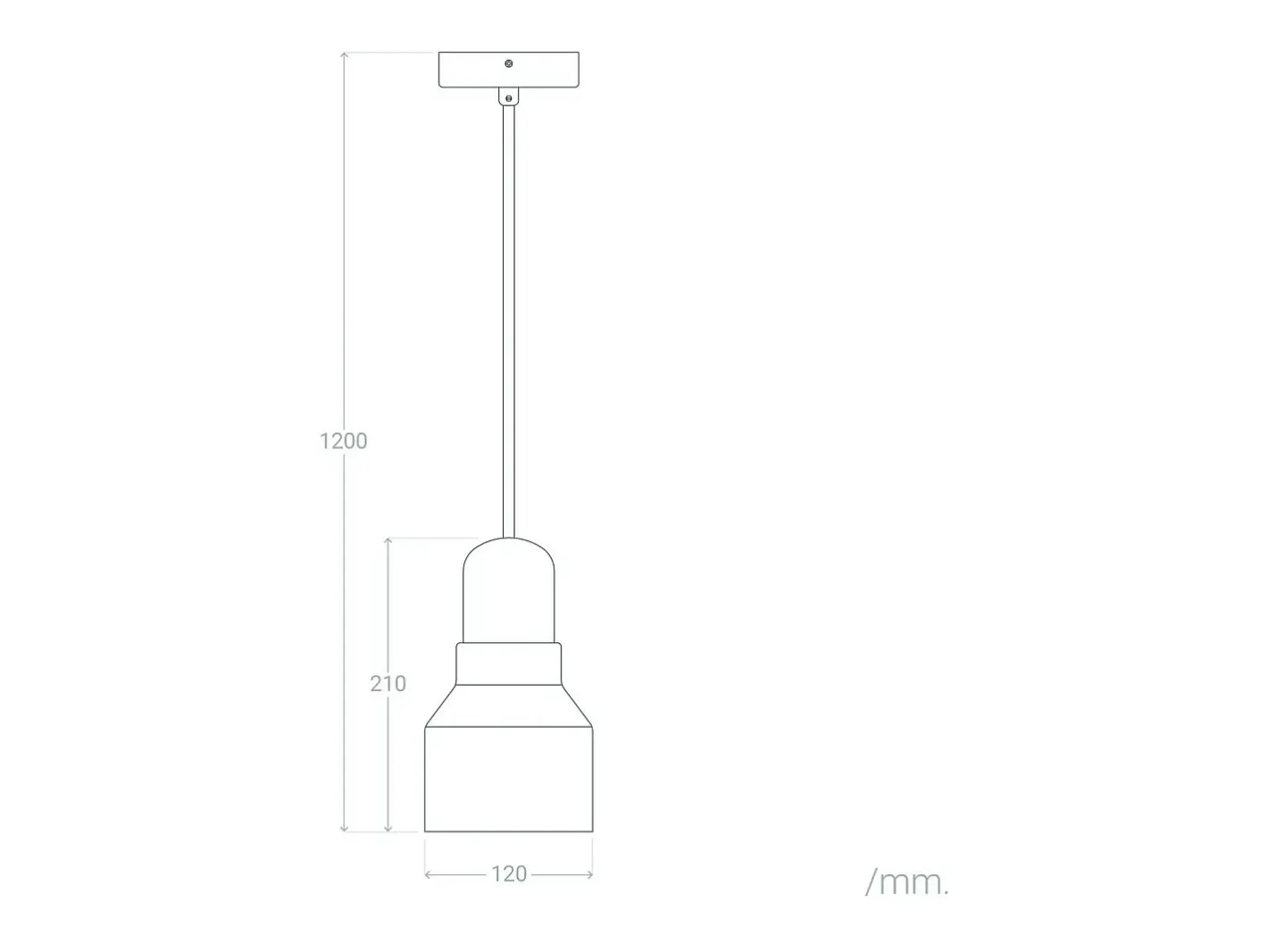 Ledkia Lámpara Colgante Hormigón y Madera Luster Gris Piedra Multicolor Best