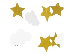 New Atmosphera for Kids Lámpara colgante infantil de estrellas Blanco