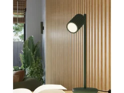Best Sollux Lighting Lámpara Colgante Karbon Minimalista De Aluminio - 3 Fuentes Luminosas - L.19,5 X A.108 Cm - Oliva Verde