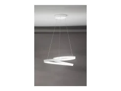 Lámpara colgante LED blanca Ritmo 6620 B LC PERENZ Blanco Clearance