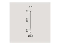 Online Lámpara colgante LED CONE Oro-Rosa- 7W 3000K Perenz Negro