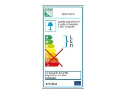 Plafón-Lámpara colgante LED Córdoba blanca 3697-40-102 Fabas Luce Blanco