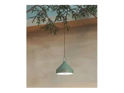 Lámpara colgante LED de terracota recargable y regulable AMELIE Zafferano Naranja claro Sale