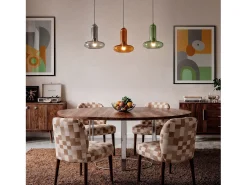 Online Ledkia Lámpara Colgante LED 5W Aluminio Fontans Gris