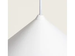 Ledkia Lámpara Colgante LED 8W Metal Elise L Blanco