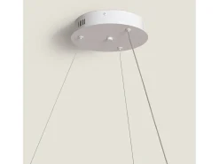 Ledkia Lámpara Colgante LED 20W Metal CCT Seleccionable Ivalo Blanco Multicolor Online