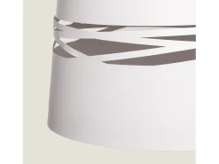 Ledkia Lámpara Colgante LED 28W Metal Kerta Mate Blanco New