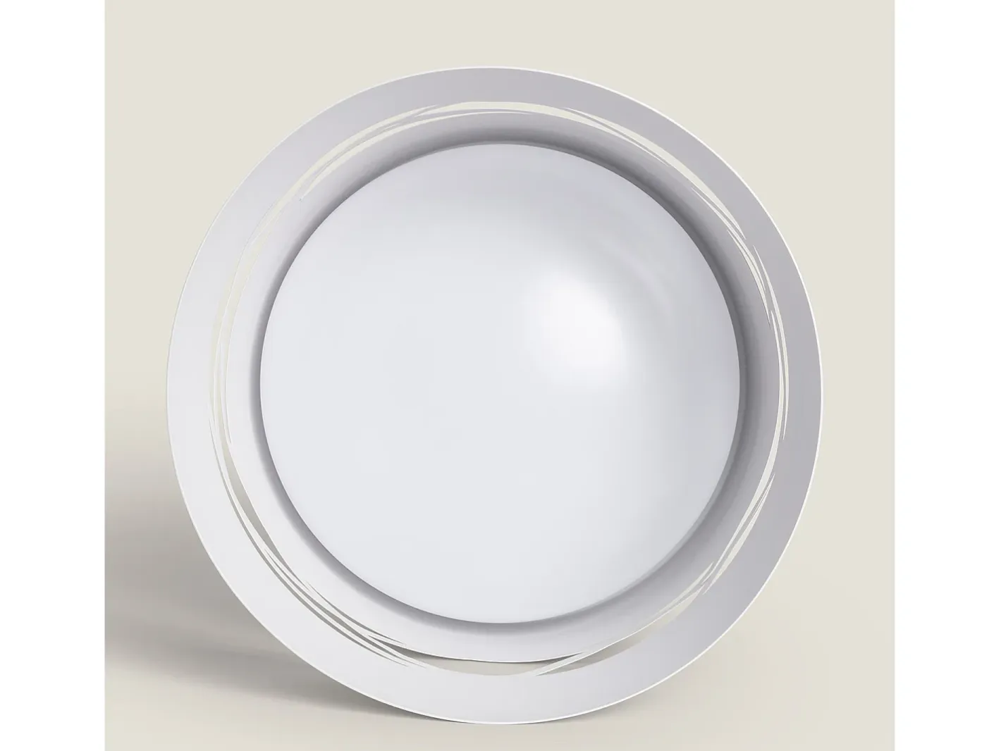 Ledkia Lámpara Colgante LED 28W Metal Kerta Mate Blanco New