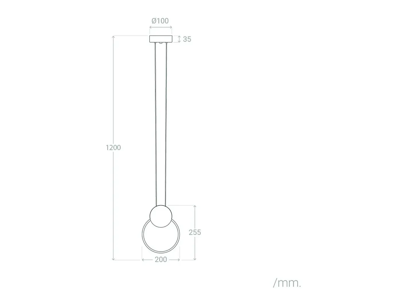 Ledkia Lámpara Colgante LED 10W Metal Stendhal Blanco Multicolor Discount