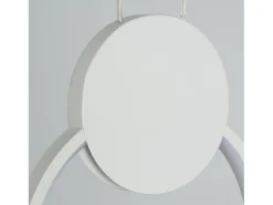 Ledkia Lámpara Colgante LED 10W Metal Stendhal Blanco Multicolor Discount
