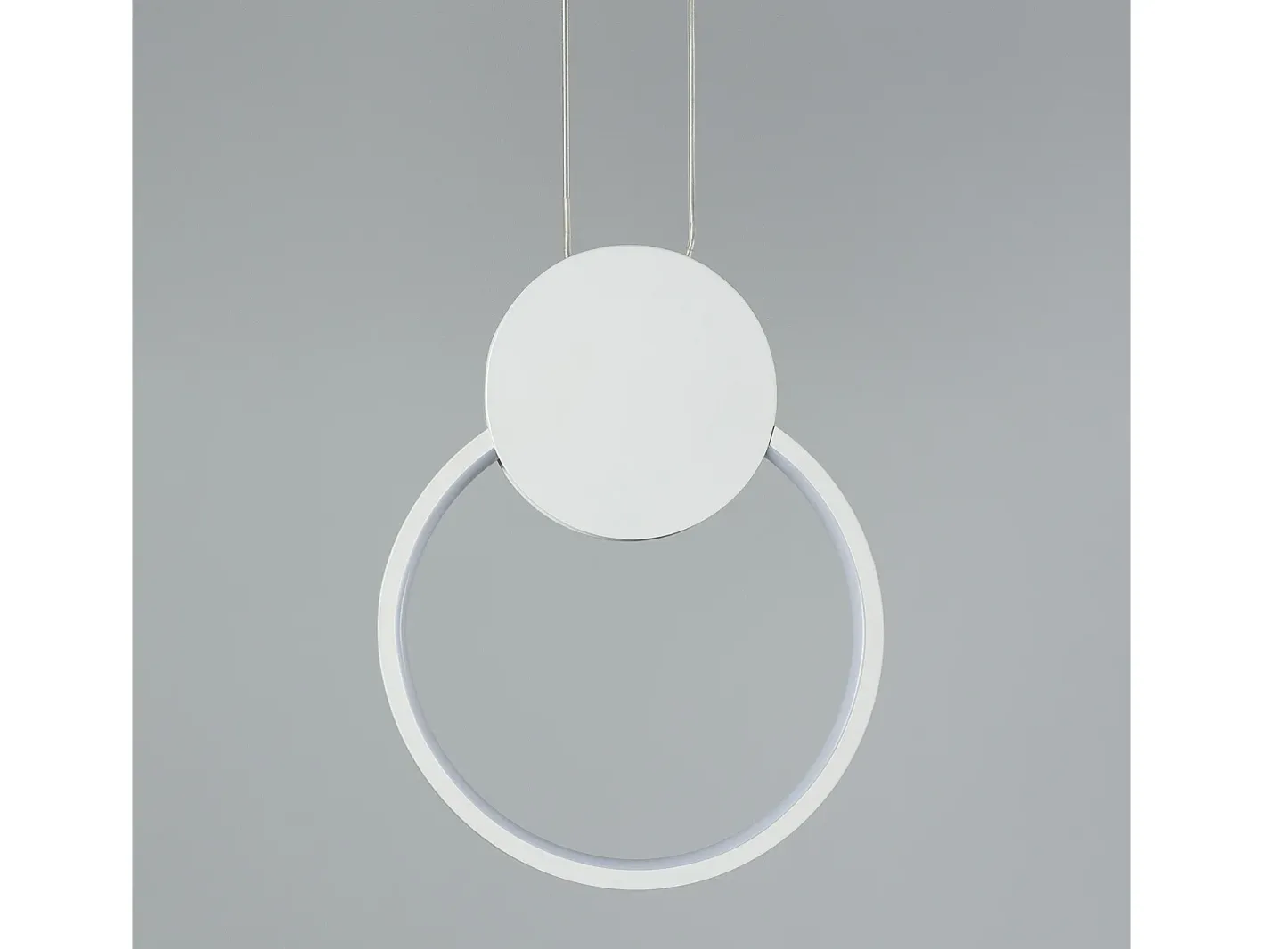 Ledkia Lámpara Colgante LED 10W Metal Stendhal Blanco Multicolor Discount