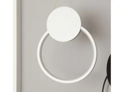 Ledkia Lámpara Colgante LED 10W Metal Stendhal Blanco Multicolor Discount