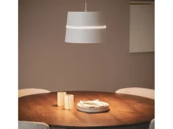Best Ledkia Lámpara Colgante LED 28W Metal Walital Mate Blanco