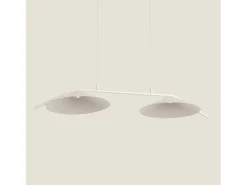 Sale Ledkia Lámpara Colgante LED 10W Regulable en Altura Metal Evian Beige