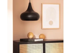 Clearance Ledkia Lámpara Colgante Metal Erea Negro Multicolor