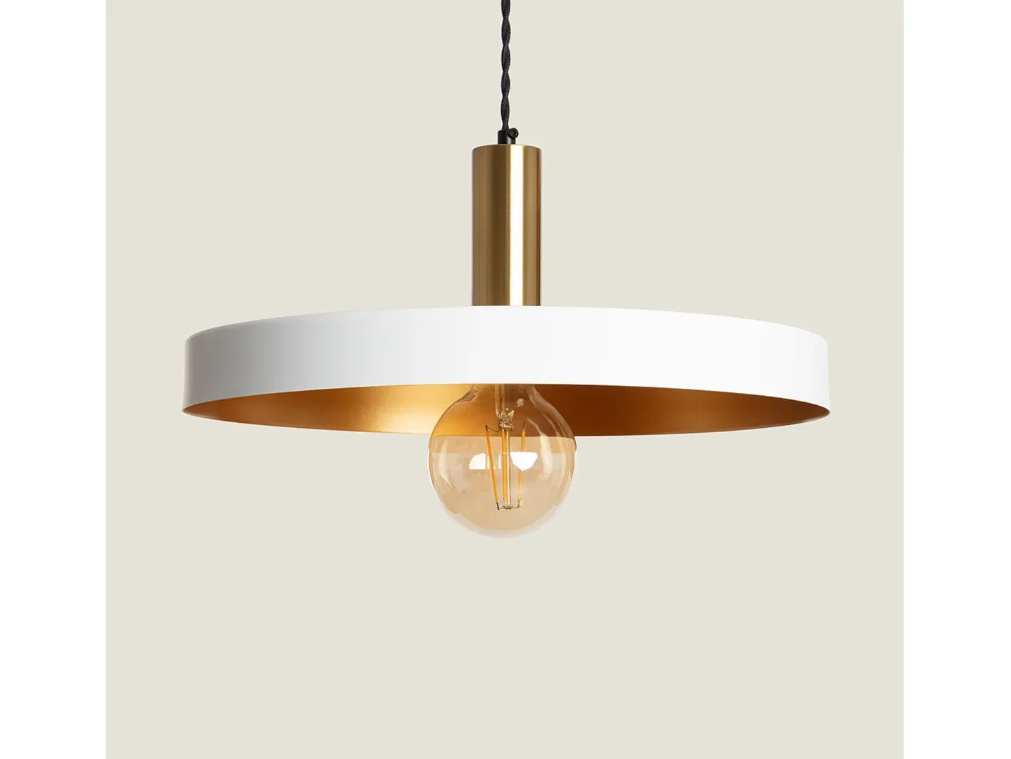 Clearance Ledkia Lámpara Colgante Metal Furiko Blanco Multicolor